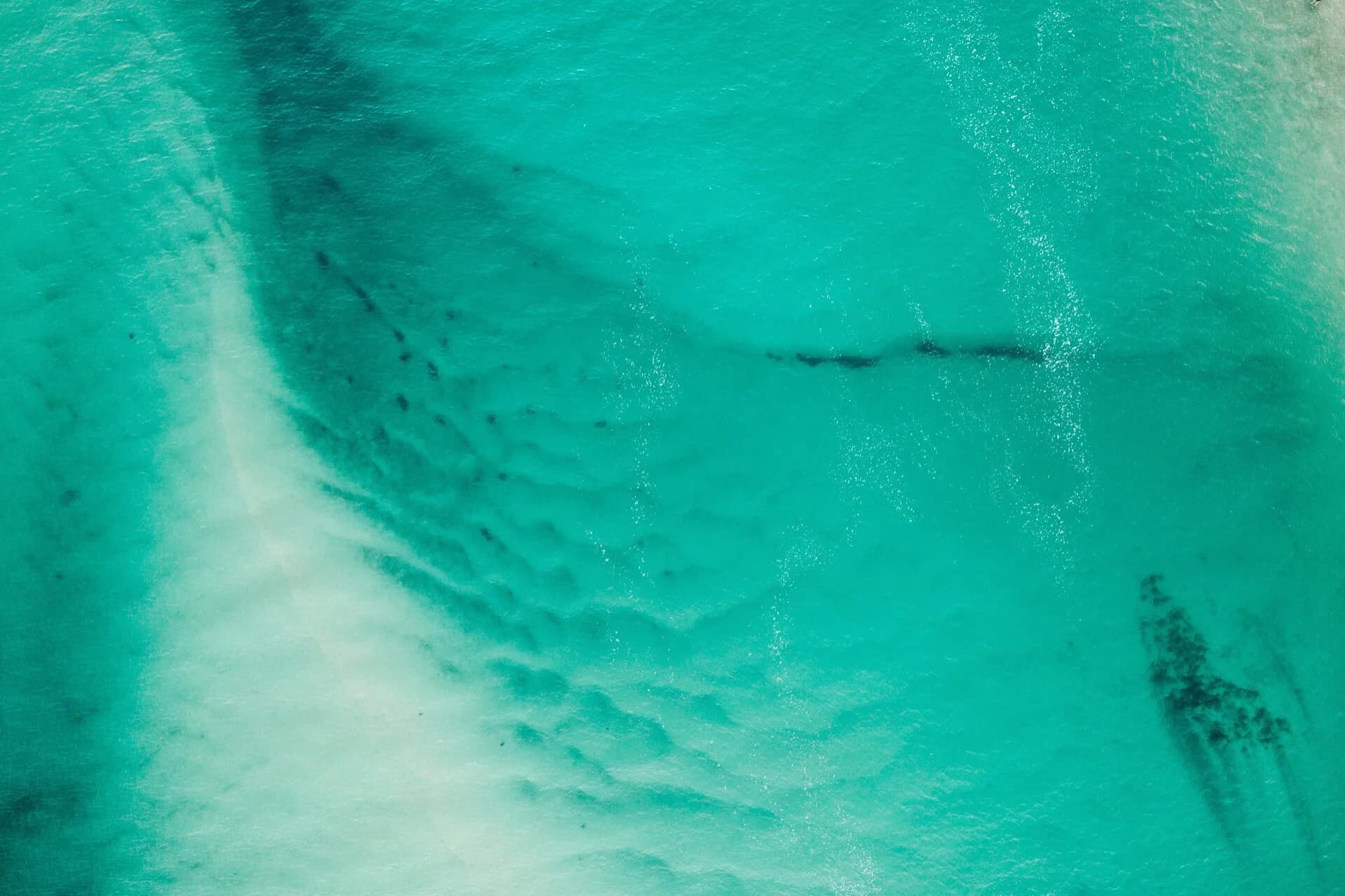 Turquoise Florida ocean water
